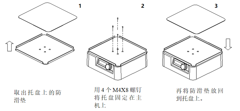 托盤PP-1與PP-2的(de)安裝